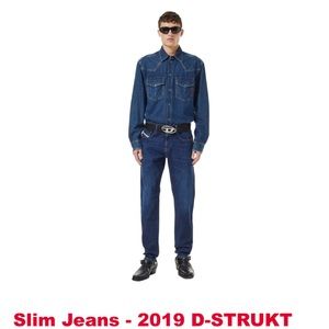 Diesel 2019 D strunkt Dark wash